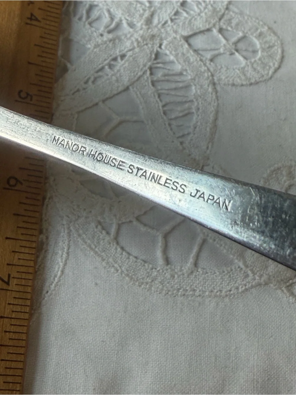 Vintage silver stainless steel Manor House Japan Spoon flatware 1 replacement